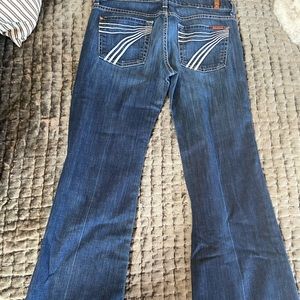 7 of Mankind Dojo Flare Jeans